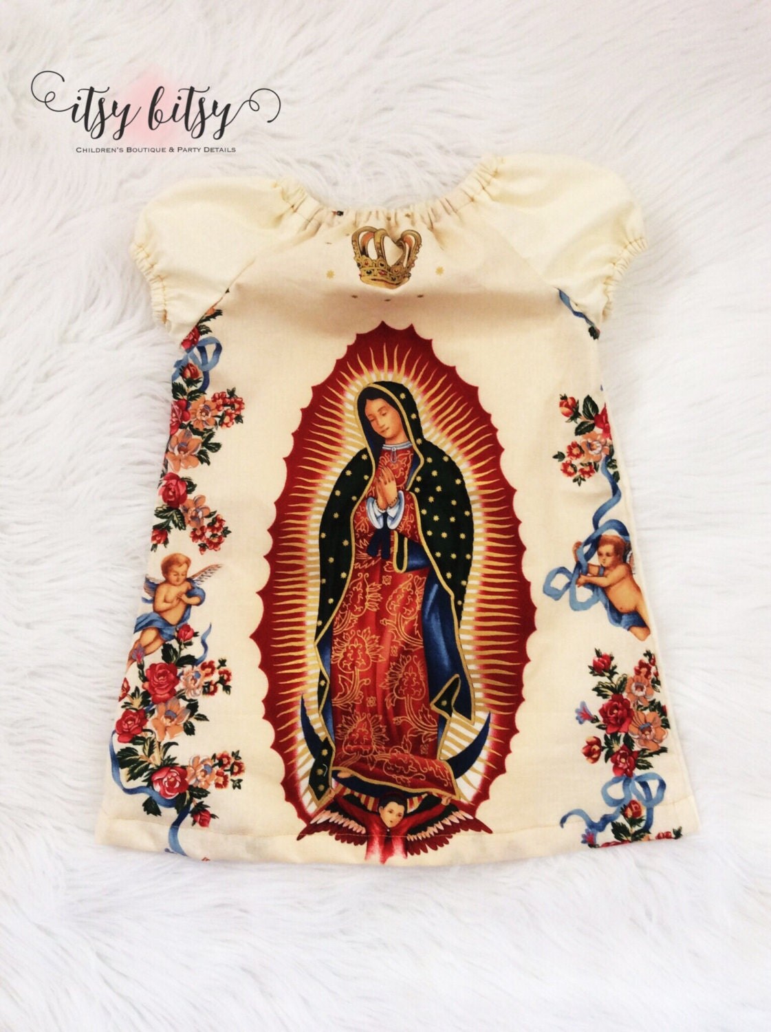Virgen De Guadalupe Dress Virgin Of Guadalupe Dress Peasant