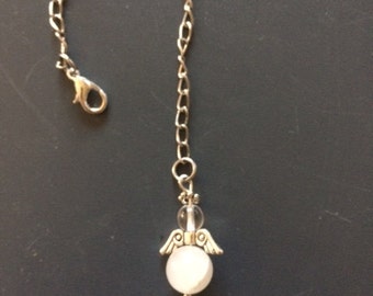Guardian angel car charm