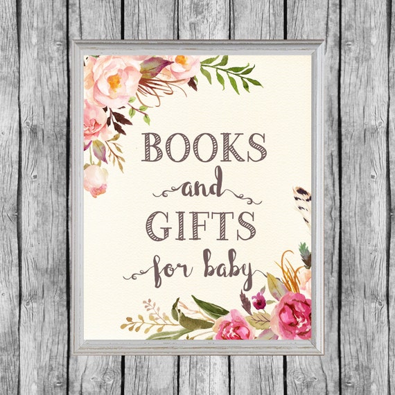 Books and Gifts Sign Books for Baby Sign Book Request Baby