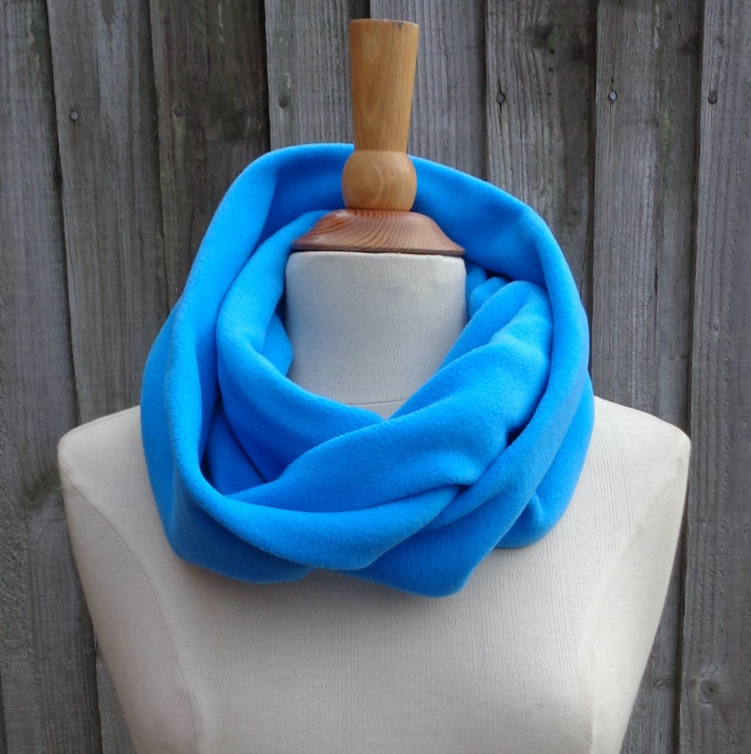 Polar Fleece Cosy Infinity Scarf Snood Fleece Scarf Loop