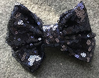 Navy Blue Sequin Etsy