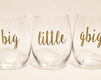 Custom big little gifts