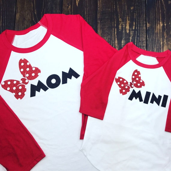 Mommy and Me Disney Shirts I Matching Minnie Shirts Disney