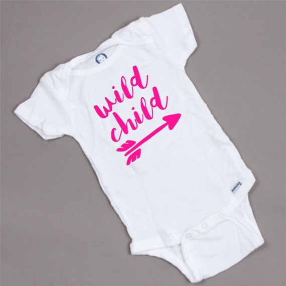 Wild Child Onesie Baby Clothing Girls Boys Unisex Gifts Hot Sale