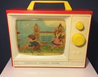 Vintage Fisher Price #114 Two Tune Music Box