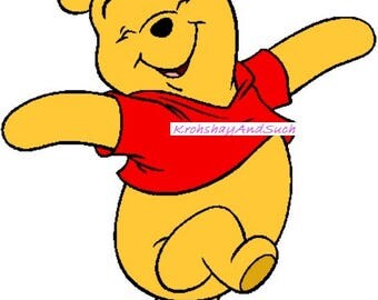 Winnie The Pooh, Crochet Pattern. Please Read the Description before making a purchase. PDF Instant Download.
