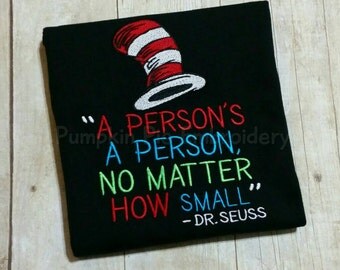 Dr. Seuss Shirt A Person's A Person