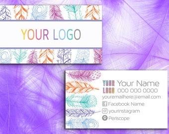 Feather Business Card