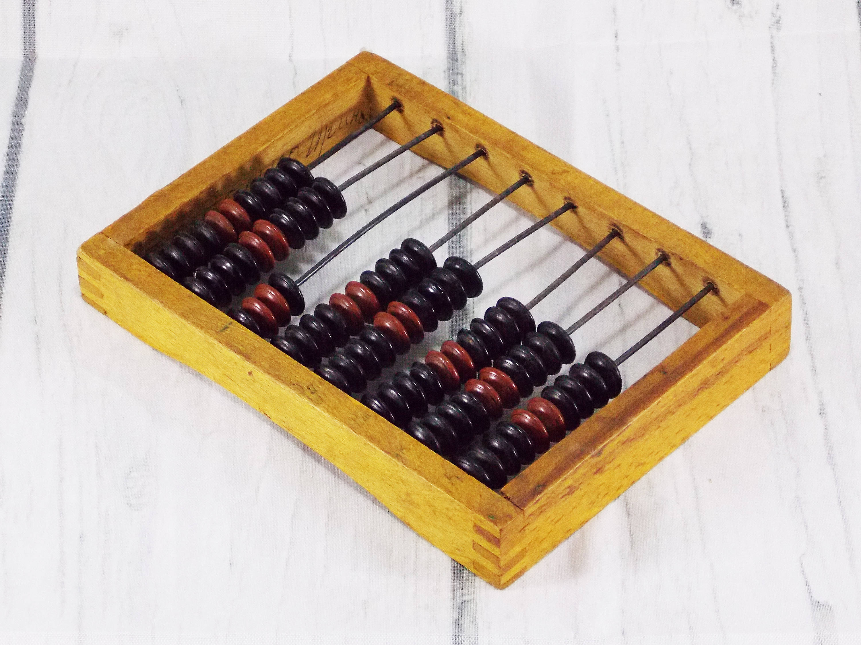 wooden abacus