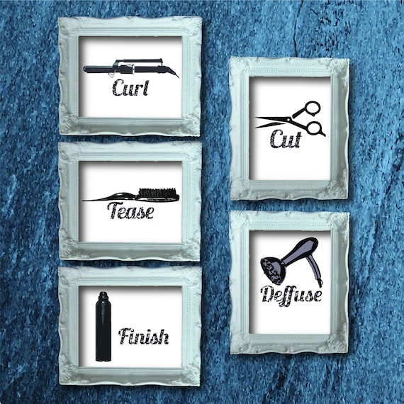 Salon Decor Instant Download Printable Art Hair Salon