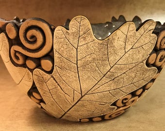 Large Oak Leaf Bowl 48