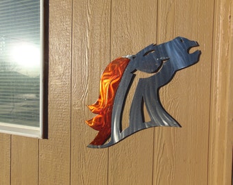 Broncos Wall Art denver bronco art | etsy Broncos Wall Art denver bronco art | etsy