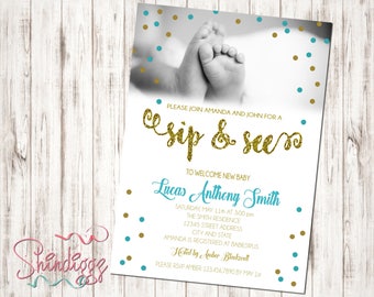 Meet The Baby Shower Invitations 4