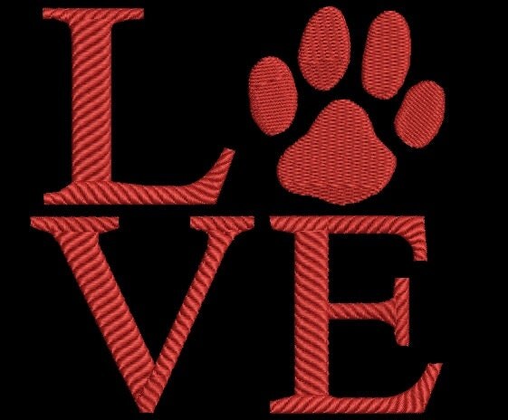 Love dogs machine embroidery design love embroidery design Love dogs machine embroidery design love embroidery design