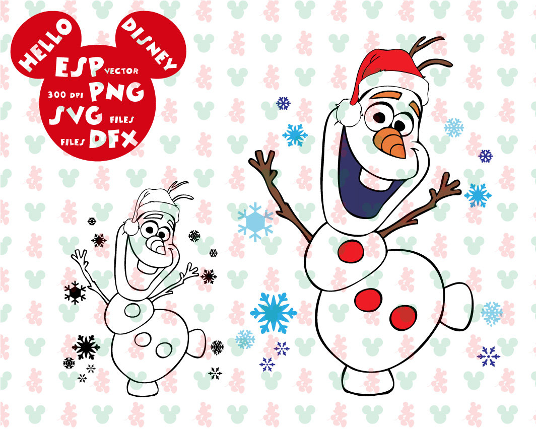 Download Disney Olaf Frozen Christmas Clipart Disney Cut files