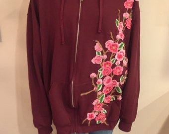 Personalised Kenya Lilac Breasted Roller Hoodie Dress Orchid Flower - African Pattern LT15