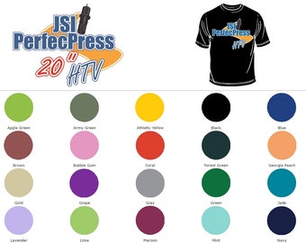 PerfecPress Heat Transfer Vinyl Sheets