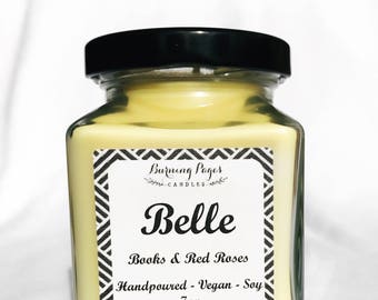 Belle- Limited Edition- Beauty And The Beast inspired candle.