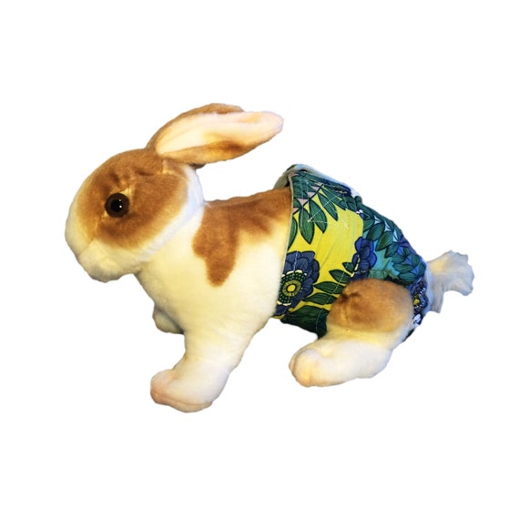 Blue Blossom Washable Bunny Diaper Rabbit Diaper