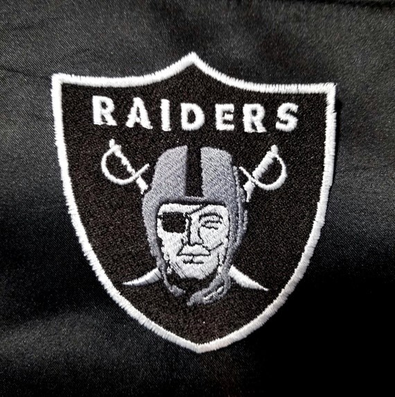 NFL Oakland Raiders Embroidered Sew on Patch Football Logo