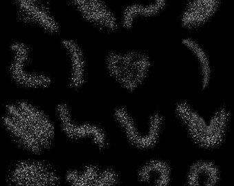 Stardust Overlays, Special Effects for Photoshop, Separate Png Files, High Resolution, Instant Download.