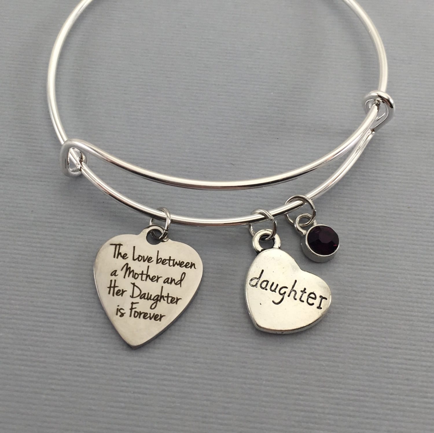 Daughter Bracelet Daughter Gift Bangle Bracelet Gift for