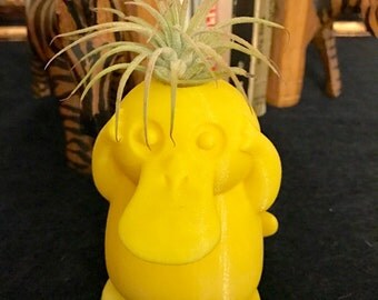 Psyduck planter, 3D printed, Mother's Day Gift,pokemon planter, Holiday Gift, Home decor, Gardening, cute, cuddle, kids Gift