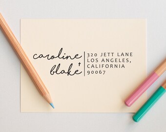 Return Address Stamp, Rubber Stamp, Self Inking Address Stamp, Custom Stamp, Personalized Stamp, Personalized Gifts, Address Stamp, Gifts