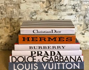 Coffee Table Books / Designer Book Stack / Designer Books / Decorative Books