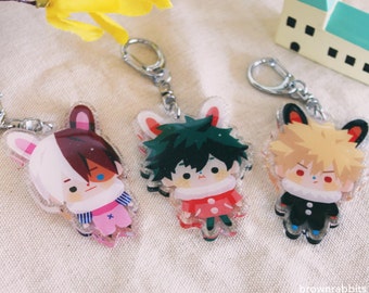 Charm BKNH My Hero Boku No Hero Academia Bunnies