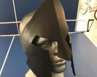 300 Spartan Helmet (Blank; unpainted) Battle Damaged.