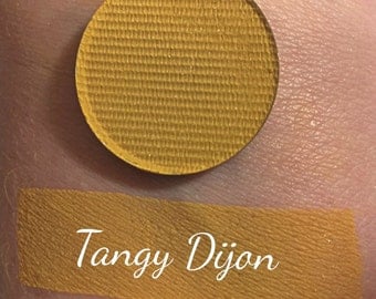 TANGY DIJON - Matte Pressed Eyeshadow- mustard yellow
