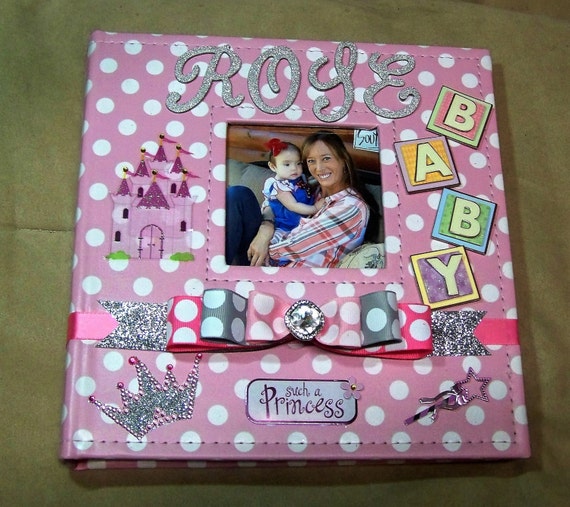 Personalized Baby Photo Album for Girls Kid Pictures Baby