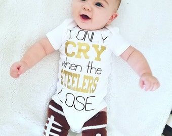 Customized Football onesie