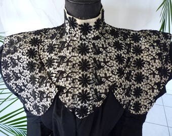 Victorian Afternoon Gown, antique dress, Antique Gown, ca. 1895