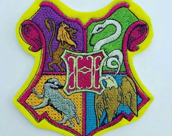 5" Hogwarts patch, Hogwarts applique, Harry Potter patch