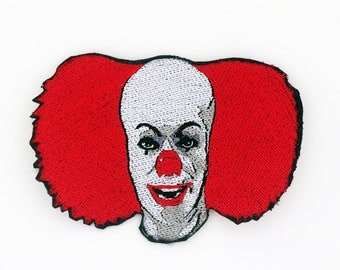 Pennywise the Clown Patch, Stephen King's IT, Pennywise The Dancing Clown, Horror Patch, Modern Monster Patch, Clown Horror Movie Tim Curry