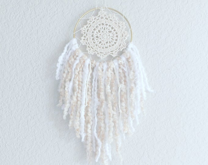 Boho Dream Catcher | Gypsy Dream Catcher | Extra Small Dream Catcher | Boho Wall | Bohemian Decor | Boho Home | Nursery Decor | Photo Prop