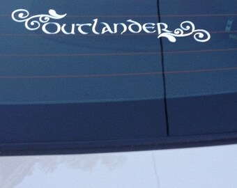 Outlander Decal "Outlander", Outlander car decal