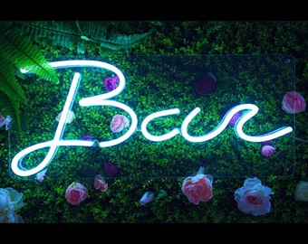 Neon bar sign | Etsy