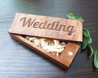 Wooden USB box on magnets usb packaging Photographer Packaging pen drive box minibox custom box usb pen wedding usb box photographer box
