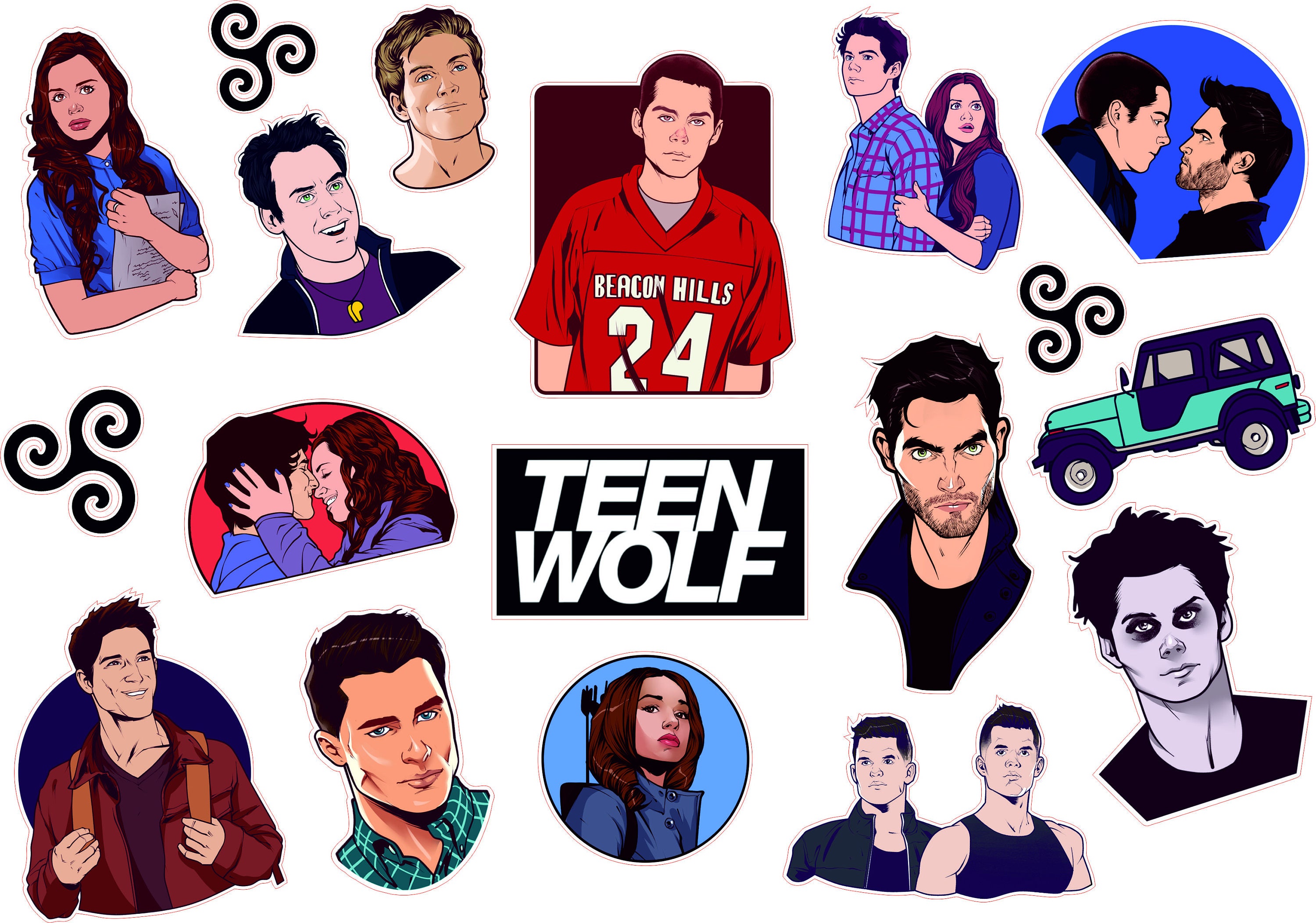 Teen Stickers 103
