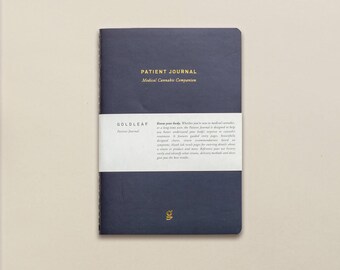 The Patient Journal: A Medical Cannabis / Marijuana User's Log Book, Guided Pages, Infographics, Strain Recommendations, Chart Your Therapy!