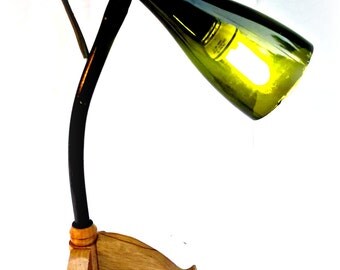 Lampe Bouteille Malibu - LED Blanche - Ambiance Salon, Bar, Bureau