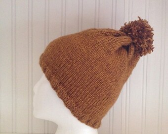 Items similar to BABY | custom handmade knit pom pom hat | you pick
