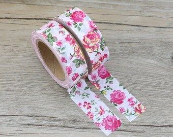 Pink Floral Washi Tape- Masking Tape