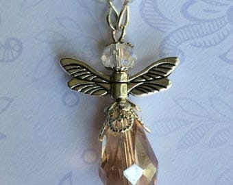 Lucky Angel car charm - Guardian angel charm - Driving test gift - Lucky angel pendant - New driver - Gift for her - Gift for him