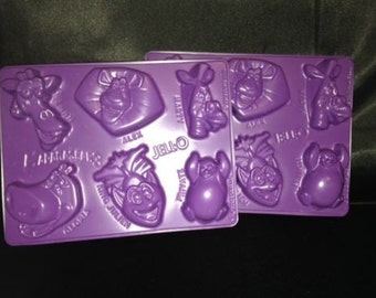 Two Jello Molds Madagascar 3!