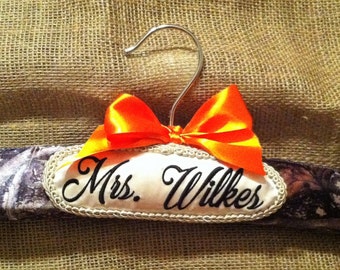 Camo Bridal Gown Hanger