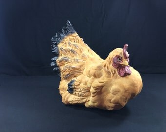 Life Like Resin Chicken ( Laying Hen)